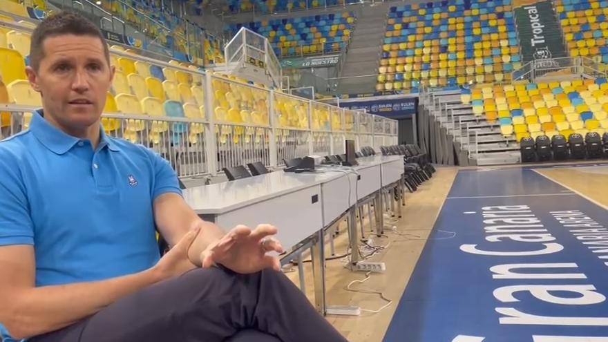 Jaka Lakovic hace balance de la temporada del CB Gran Canaria