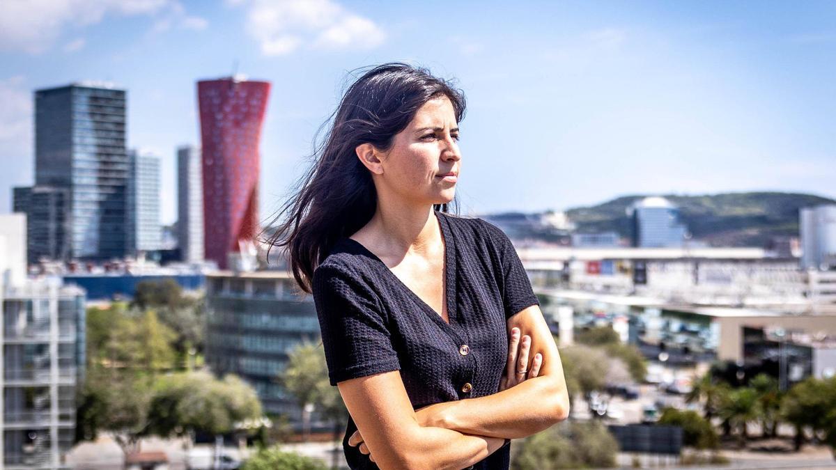 Entrevista a Amanda Gutiérrez, presidenta de FUTPRO en la sede de El Periódico