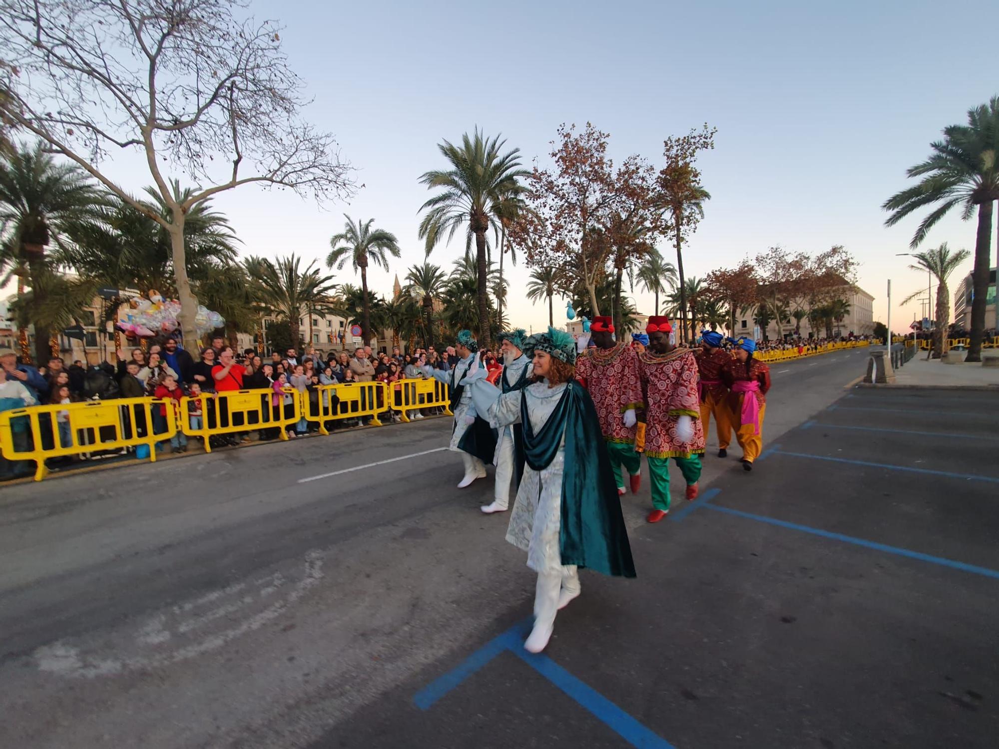 Desembarco de los Reyes Magos en Palma