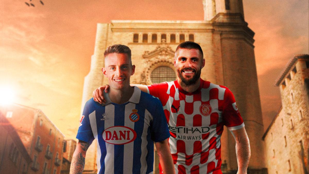 GiroGirona y Espanyol se disputan un derbi de dinámicas opuestas con el orgullo y la historia en juego