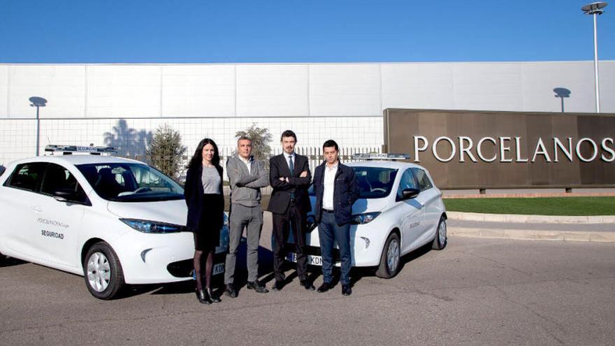 El Renault Zoe 40 ha sido el modelo elegido por Porcelanosa para su gama de vehículos.