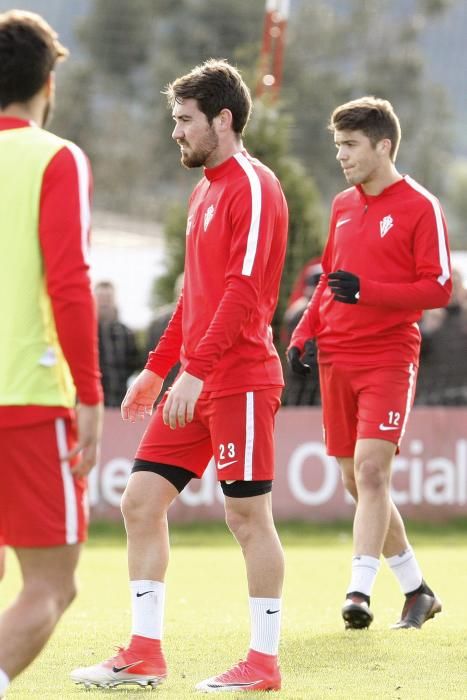 Entrenamiento del Sporting