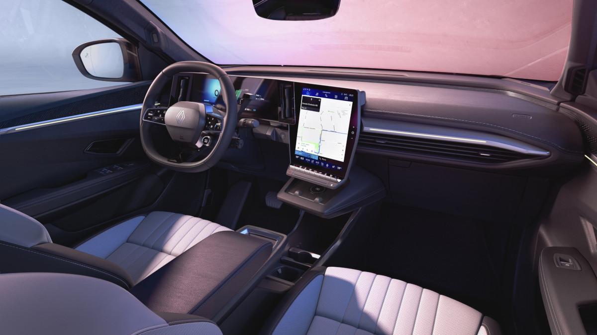Interior del Renault Scenic 2026