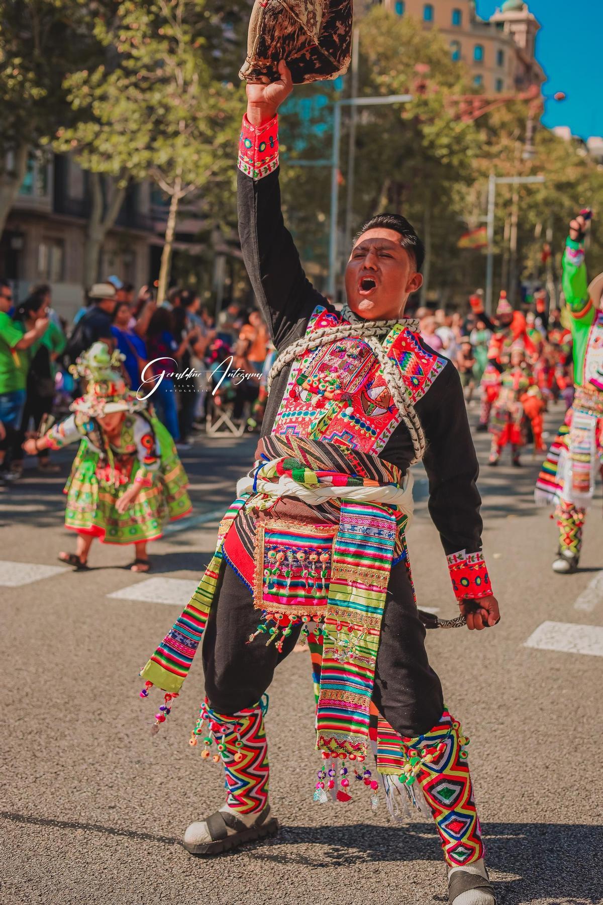 Gero de la Muixeranga de Sueca.