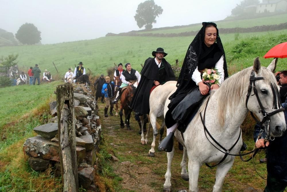 Boda vaqueira en la braña de Aristébano