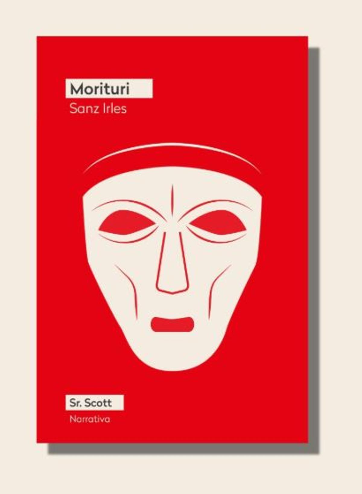 La portada de 'Morituri', diseñada por Sr. Bermúdez