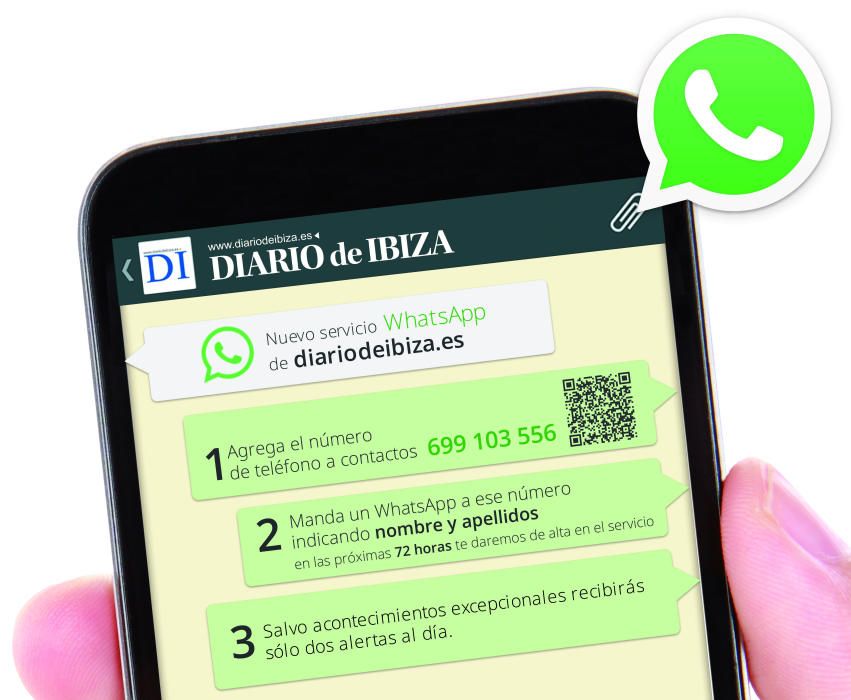 Suscribete a nuestro servicio gratuito de Whatsapp