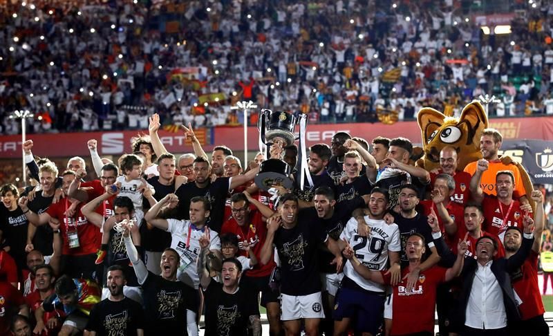 El Valencia, campeón de Copa