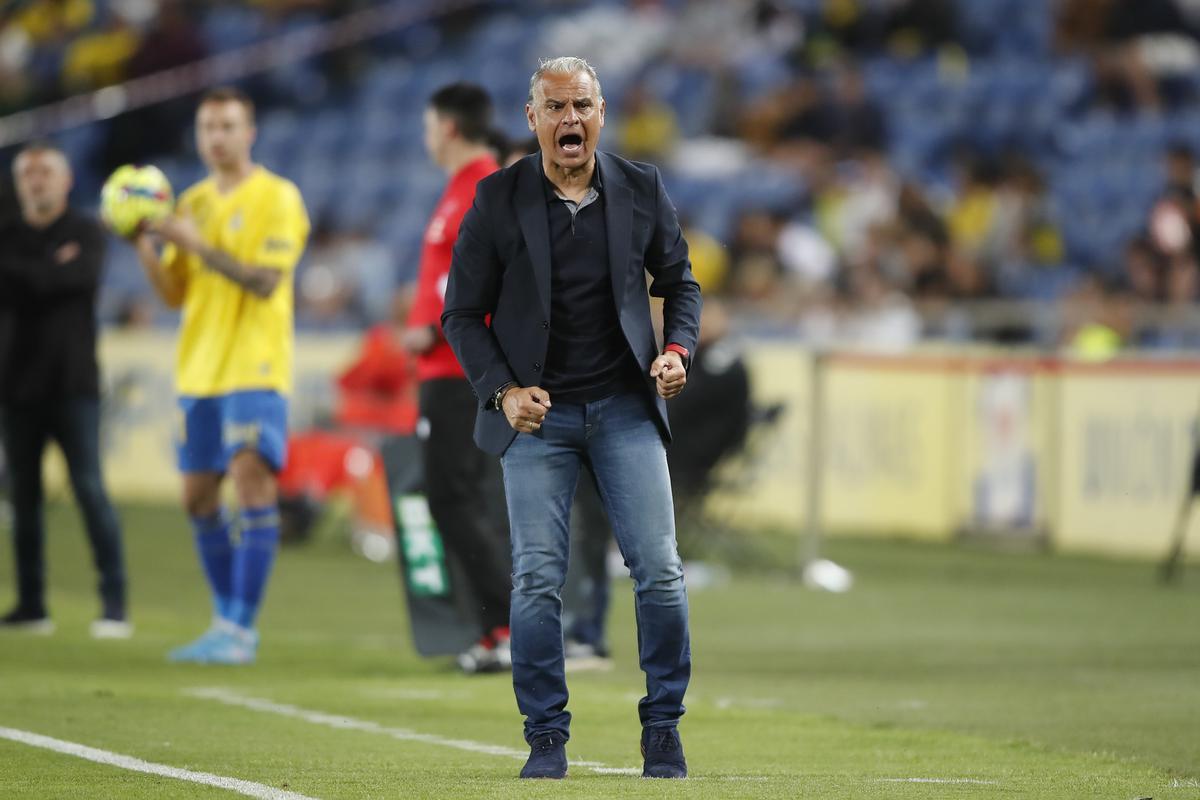 Sergio Pellicer, en un encuentro del Málaga, esta temporada.