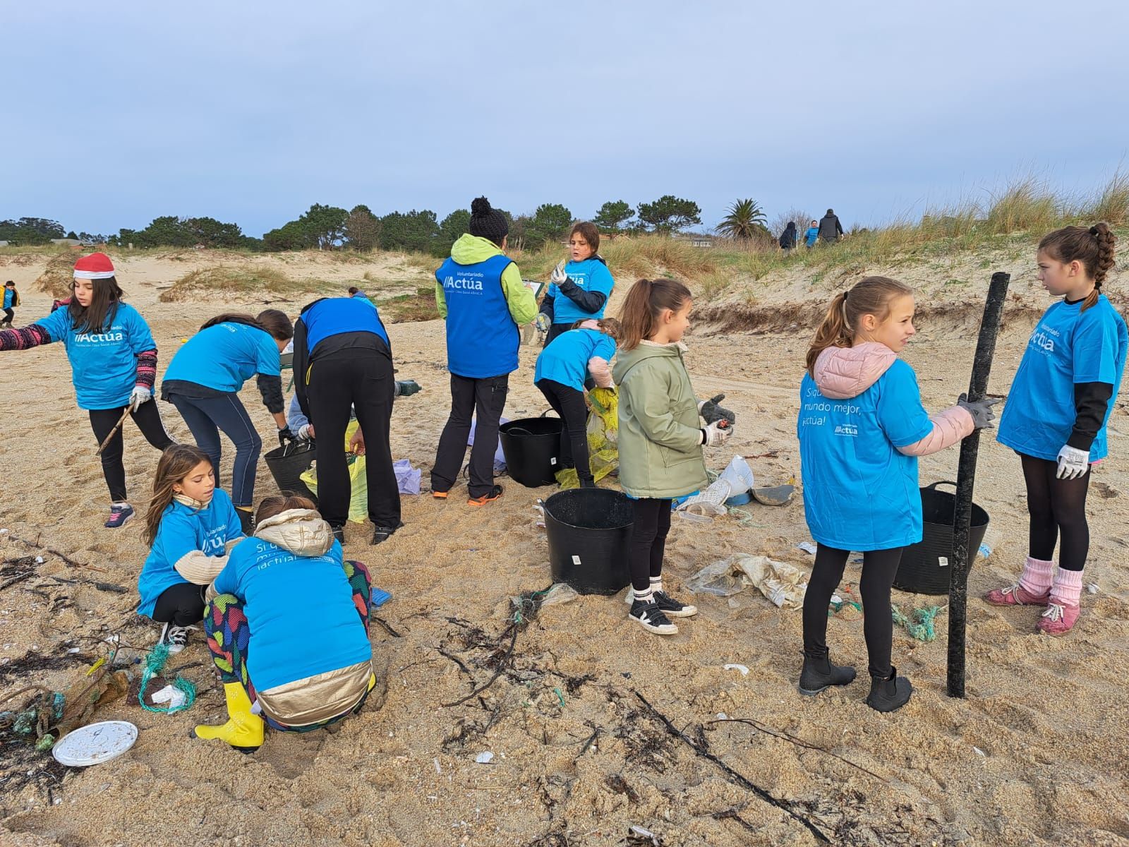 Así conmemoró la Obra Social de Abanca el Día Internacional del Voluntariado, en O Grove.