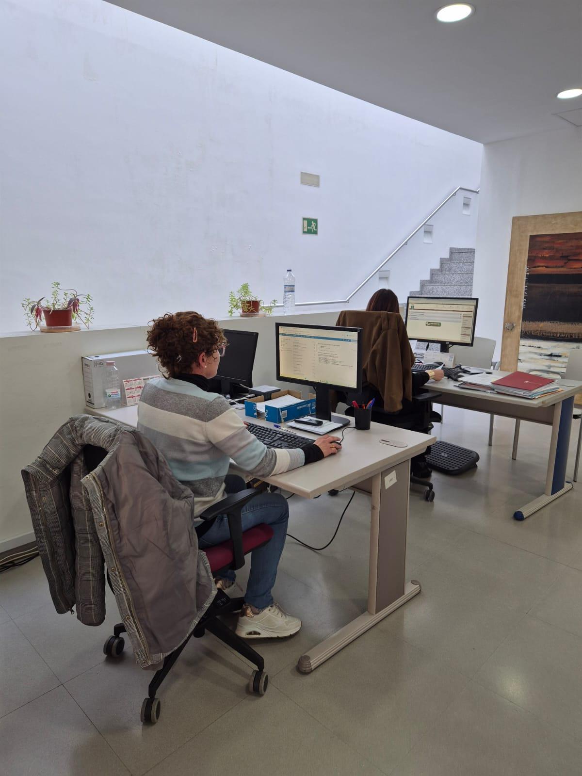 Personal en el consistorio de Sedaví con e Plan Estatal DANA.