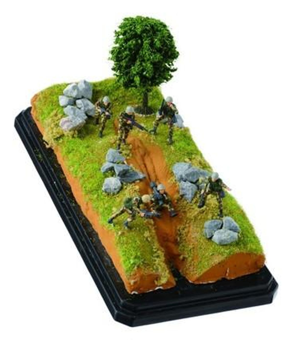 El diorama guerrer de l’artista japonesa.