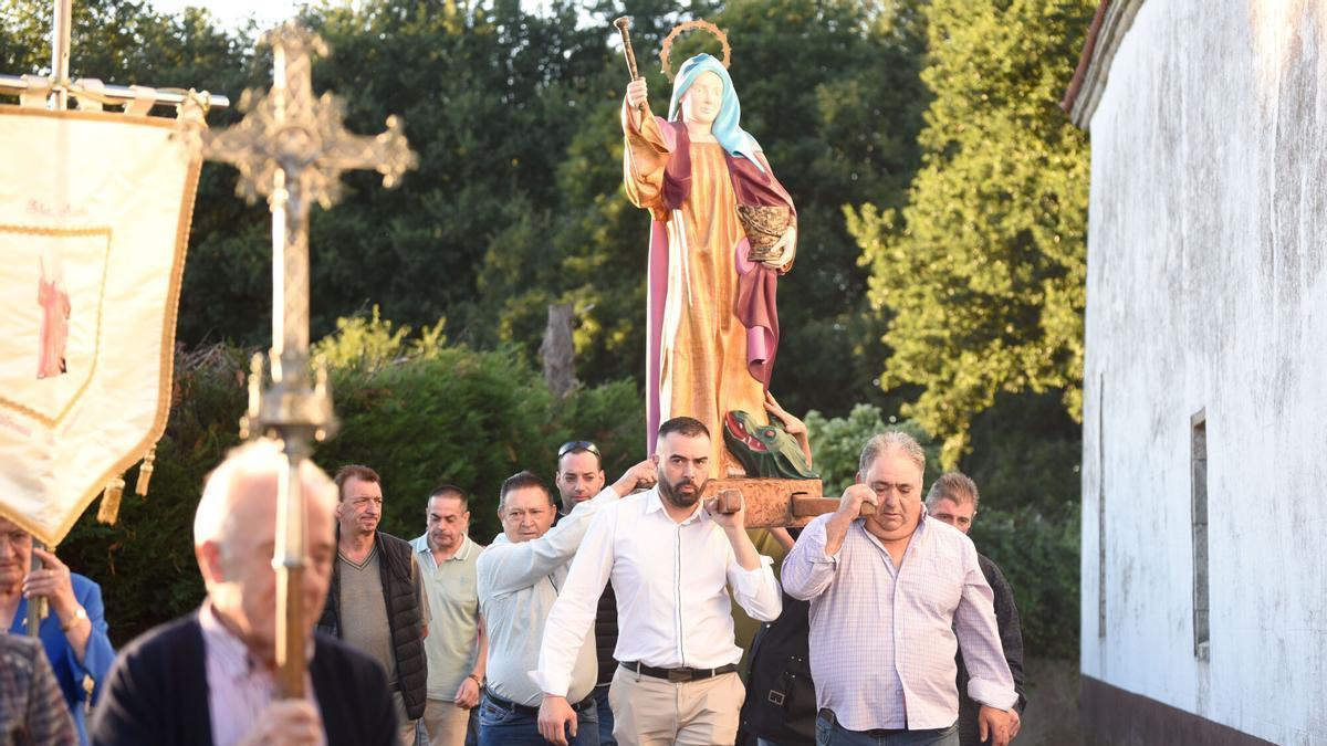 La procesión en la edición del año pasado.