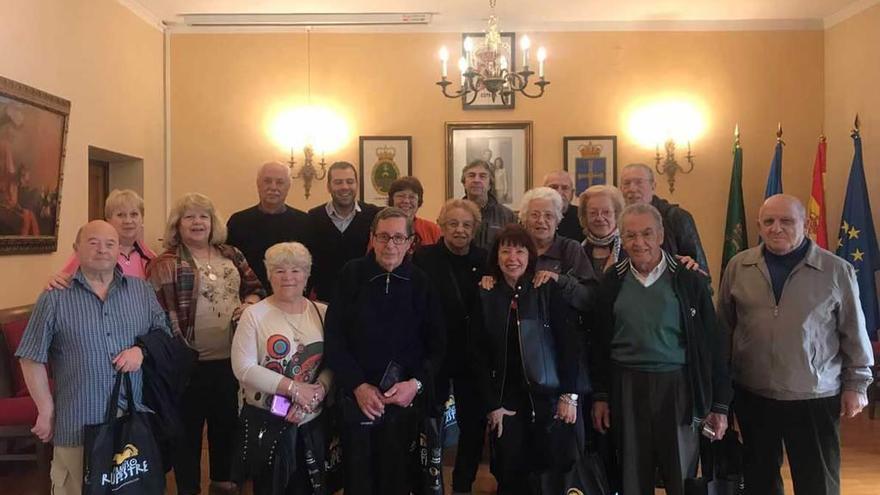 Participantes en la &quot;Operación Añoranza&quot; en Cangas de Onís.