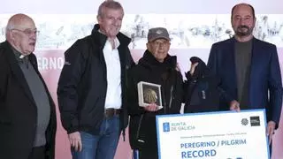 De Málaga a Santiago: un logronés de 79 años es el peregrino 438.308, nuevo récord anual del Camino de Santiago