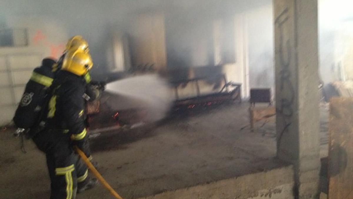 Bomberos de Gran Canaria, en acción