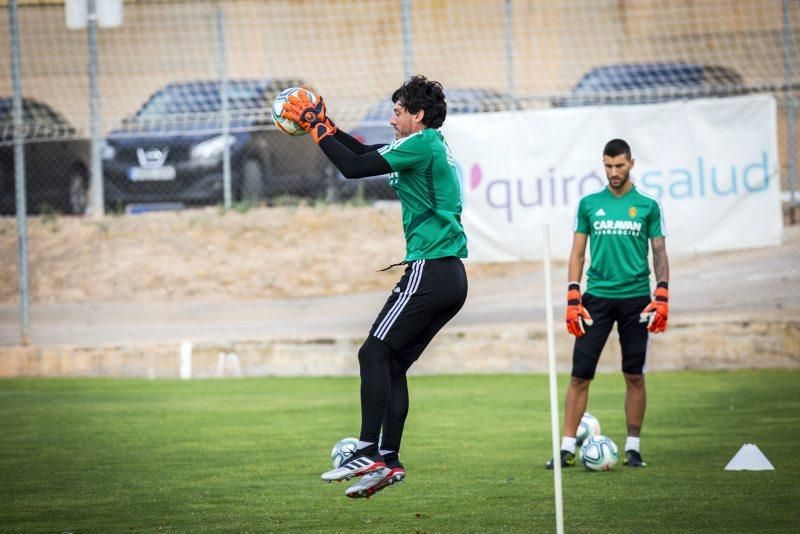 Entrenamiento del Real Zaragoza del 24 de julio