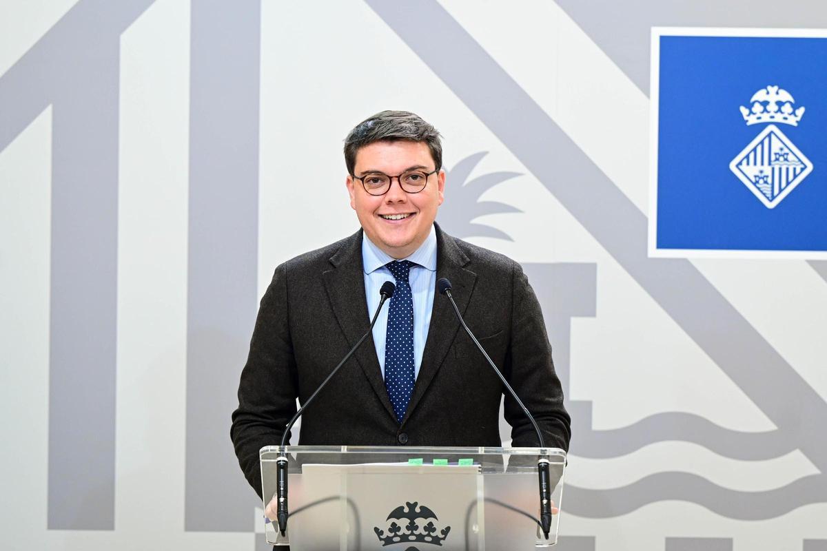 Llorenç Bauzá, portavoz adjunto del Ayuntamiento de Palma.
