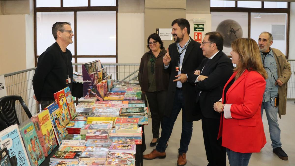 Un momento de la inauguración.