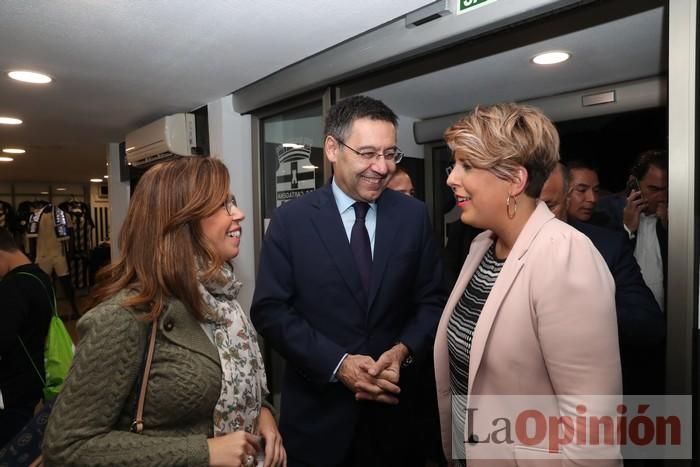 Encuentro entre el FC Cartagena y el FC Barcelona