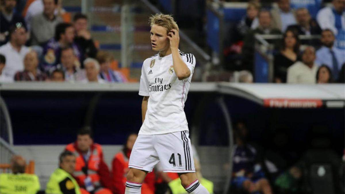 Odegaard, jugador del Real Madrid