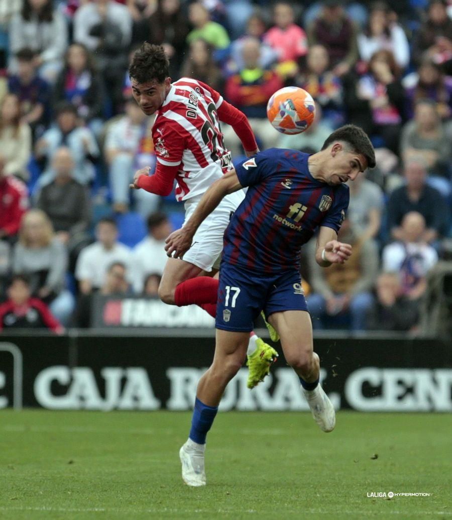 Así fue el partido entre el Sporting y el Eldense