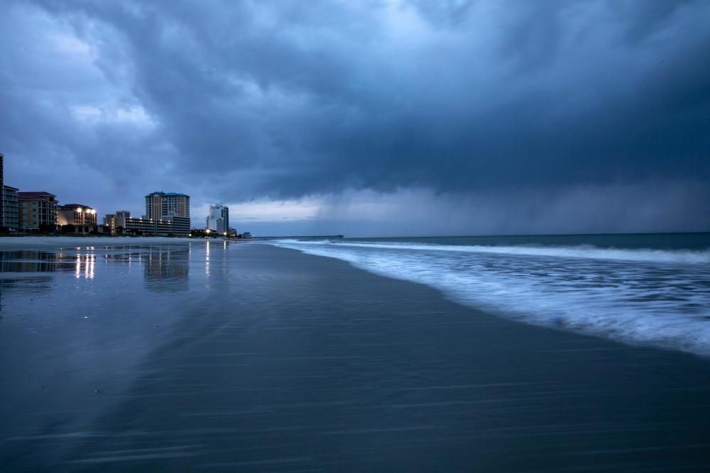 Inundaciones en la costa este de EE UU tras la llegada del huracán Florence