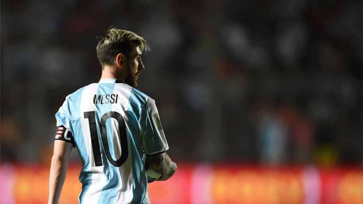 Messi, capitán de la selección de Argentina