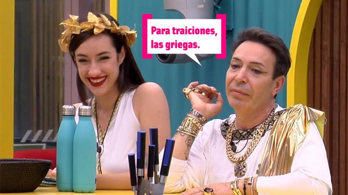 Joao y Adara en 'GH VIP'