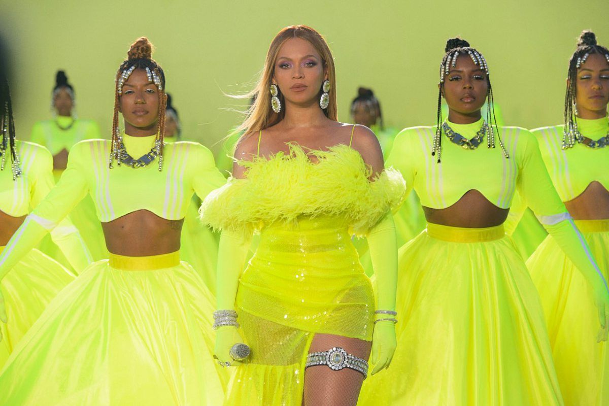 Beyoncé, en la gala de los Oscar 2022
