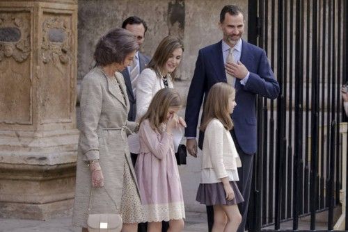 Royals bei der Ostermesse