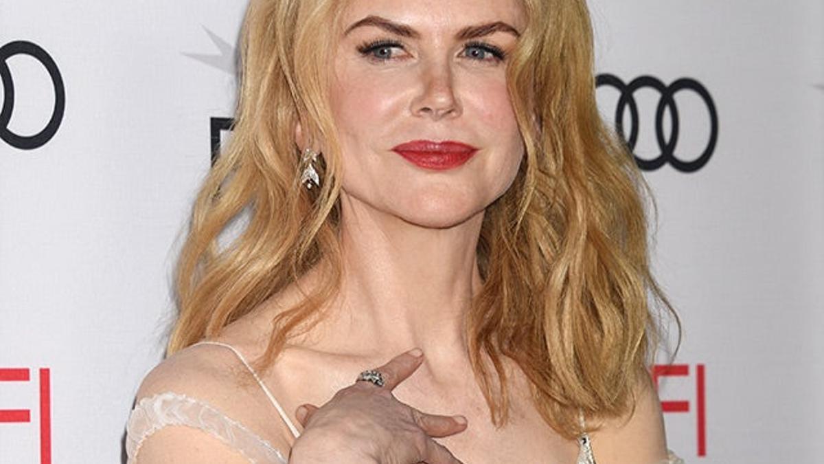 Nicole Kidman y su extraña pose imposible