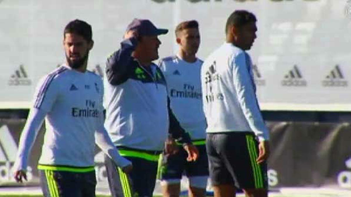 Sesión de recuperación para los titulares del Madrid