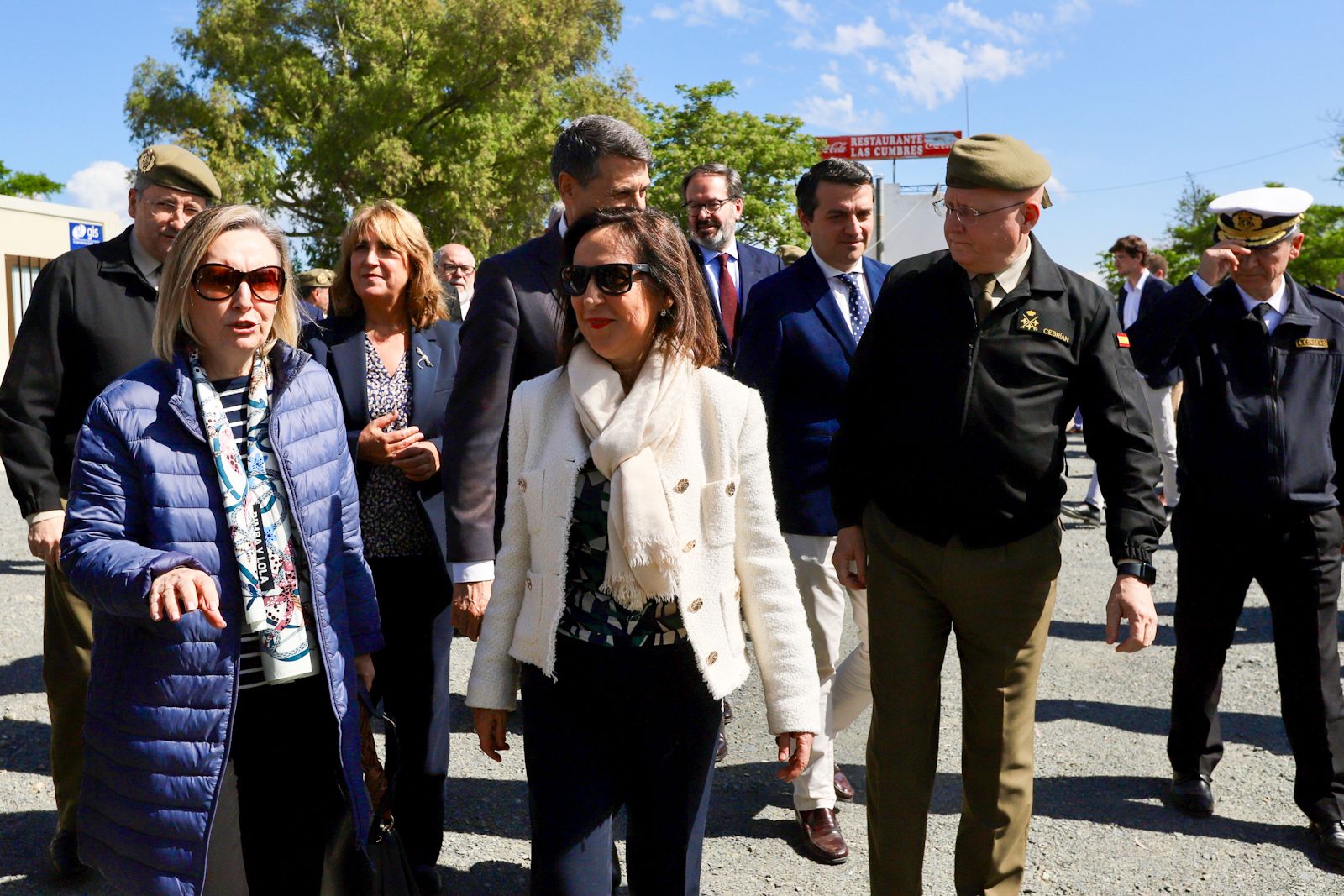 Margarita Robles visita La Rinconada
