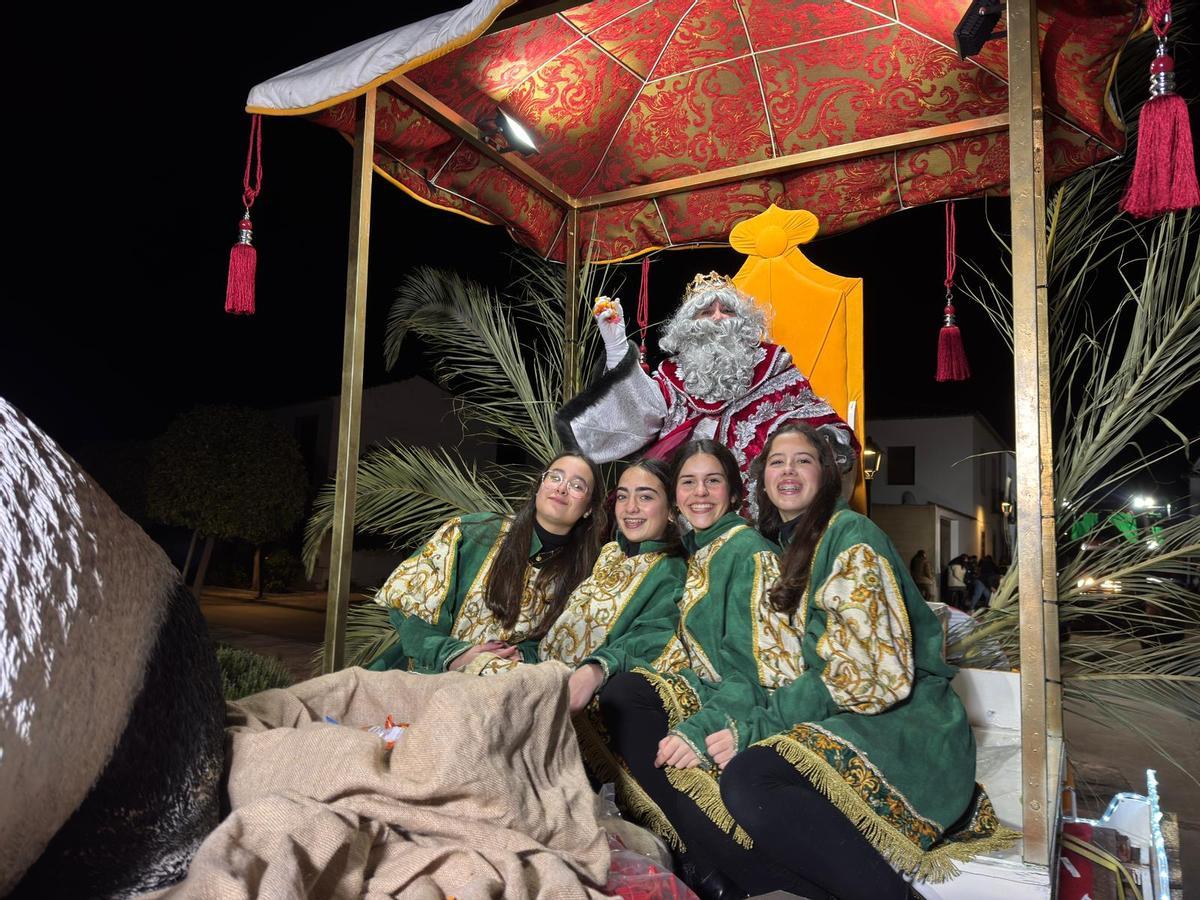 La Cabalgata de los Reyes Magos en Dos Torres