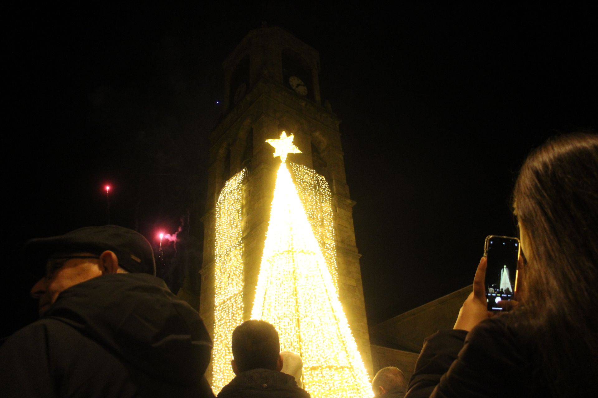 GALERÍA | Encendido del alumbrado navideño en Puebla de Sanabria