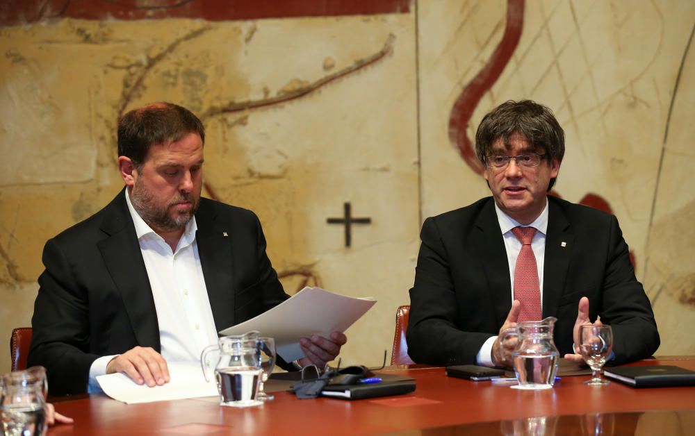 Puigdemont fixa la data i la pregunta del referèndum