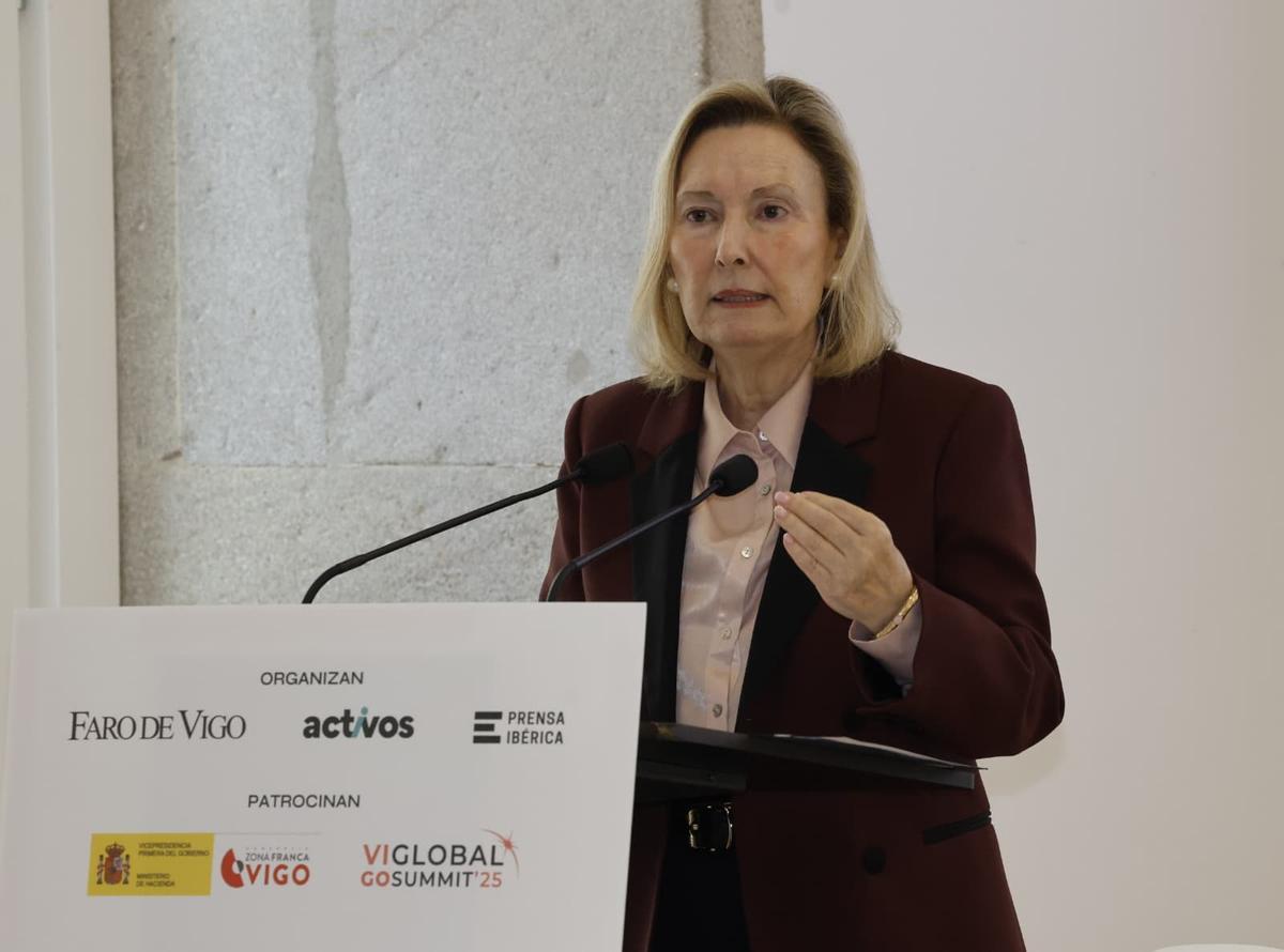 Amparo Valcarce, secretaria de Estado de Defensa.