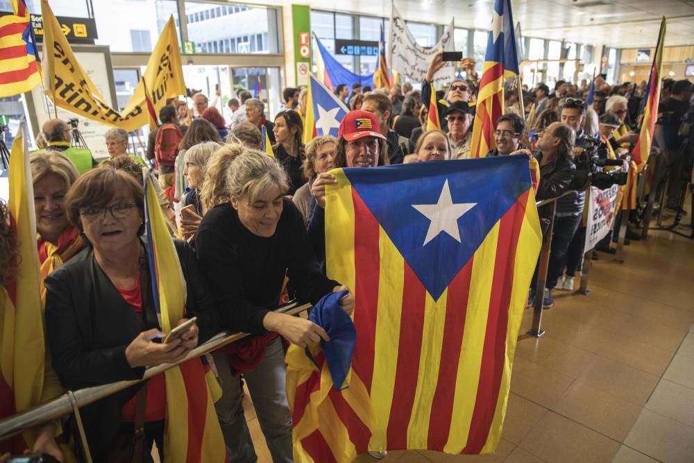 Arribada de Jami Matamala a Girona