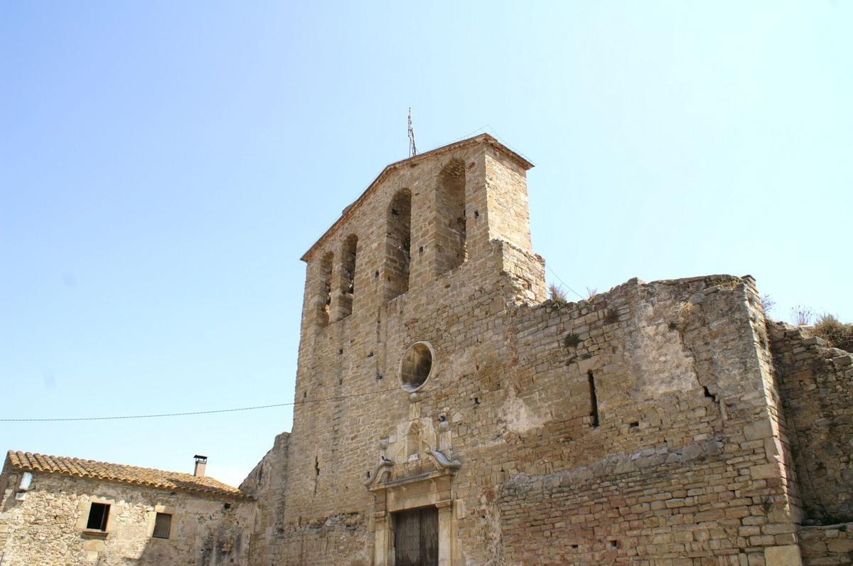 BARRIS I CARRERS. CASC ANTIC. VISTA. VISTES. MONESTIR. ESGLESIA