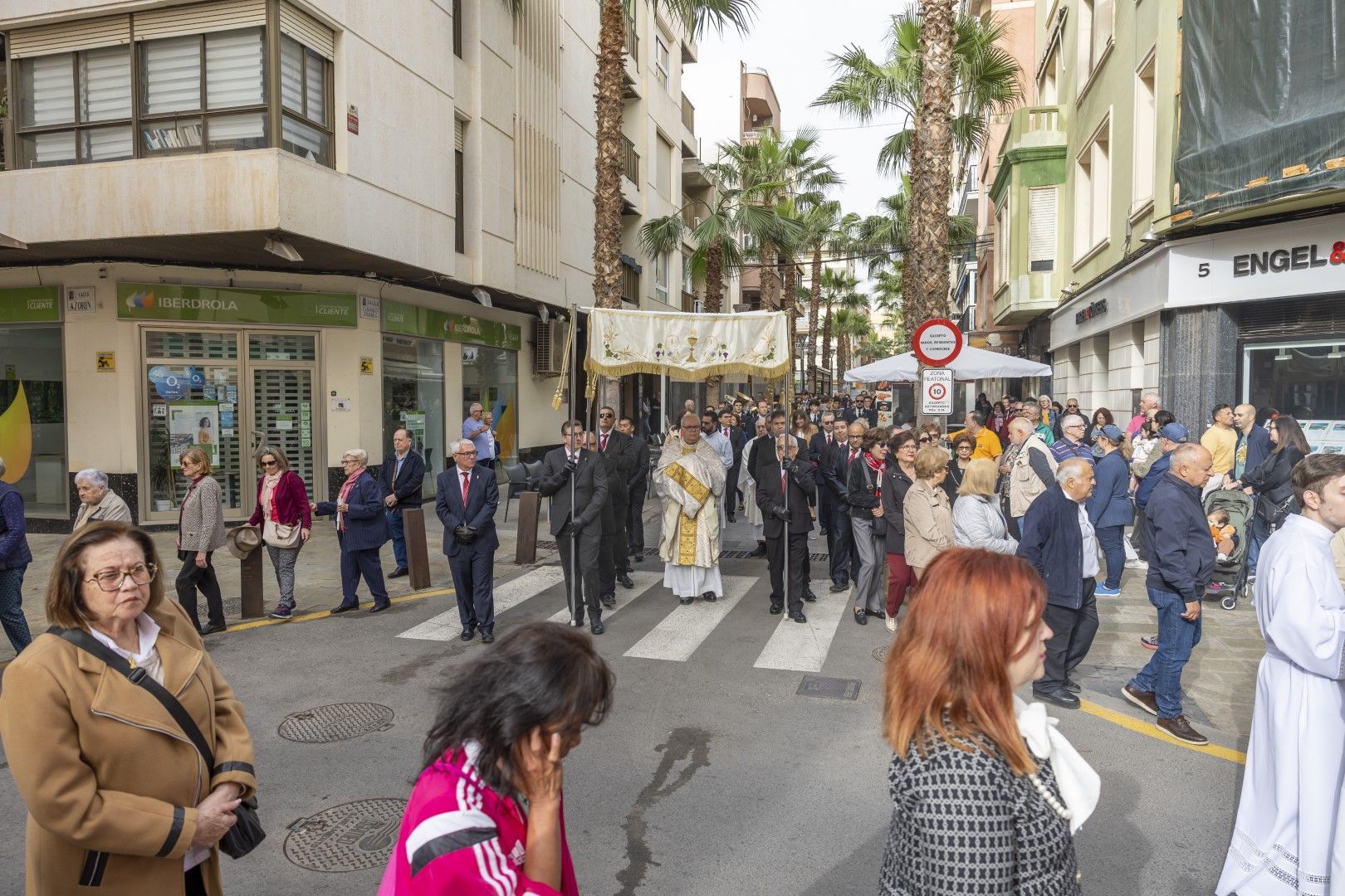 Procesión "del Comulgar" de San Vicente Ferrer en Torrevieja