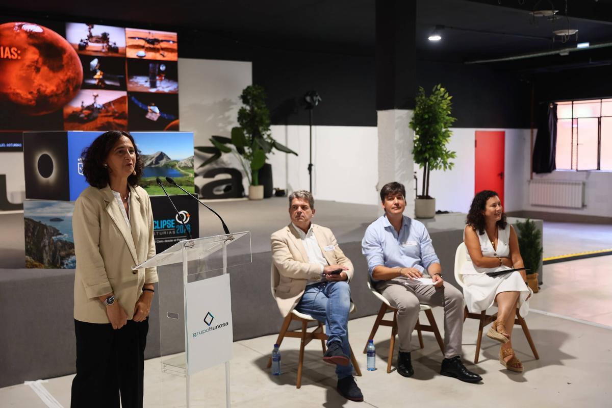 EN IMÁGENES: Visita de expertos internacionales del espacio al Pozo Sotón