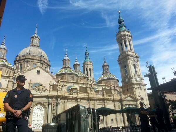 Fotogalería: Explosión en el interior de la basílica del Pilar