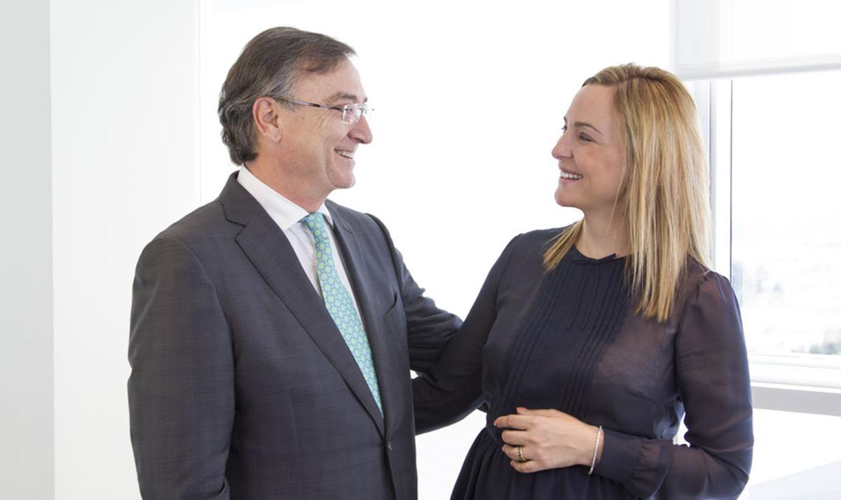 Miguel Bruseos y Gracia Burdeos, en una imagen de 2019.