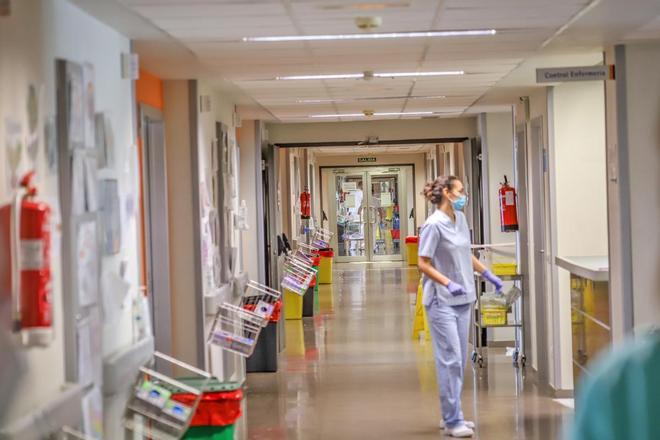 Planta de hospitalización en un Hospital.