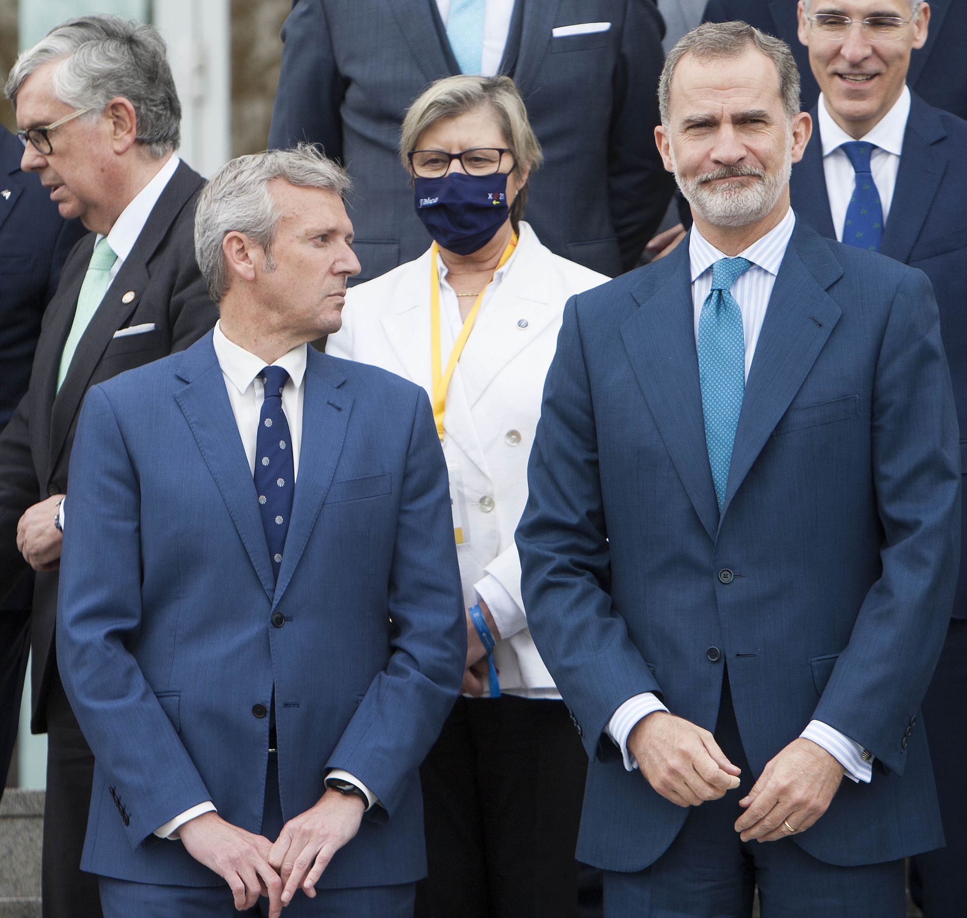 Felipe VI inaugura en Vigo la feria internacional del naval, Navalia