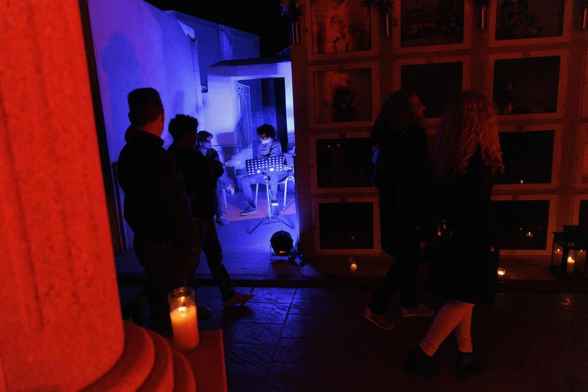 La mejores imágenes de Don Juan Tenorio en el cementerio de San Javier