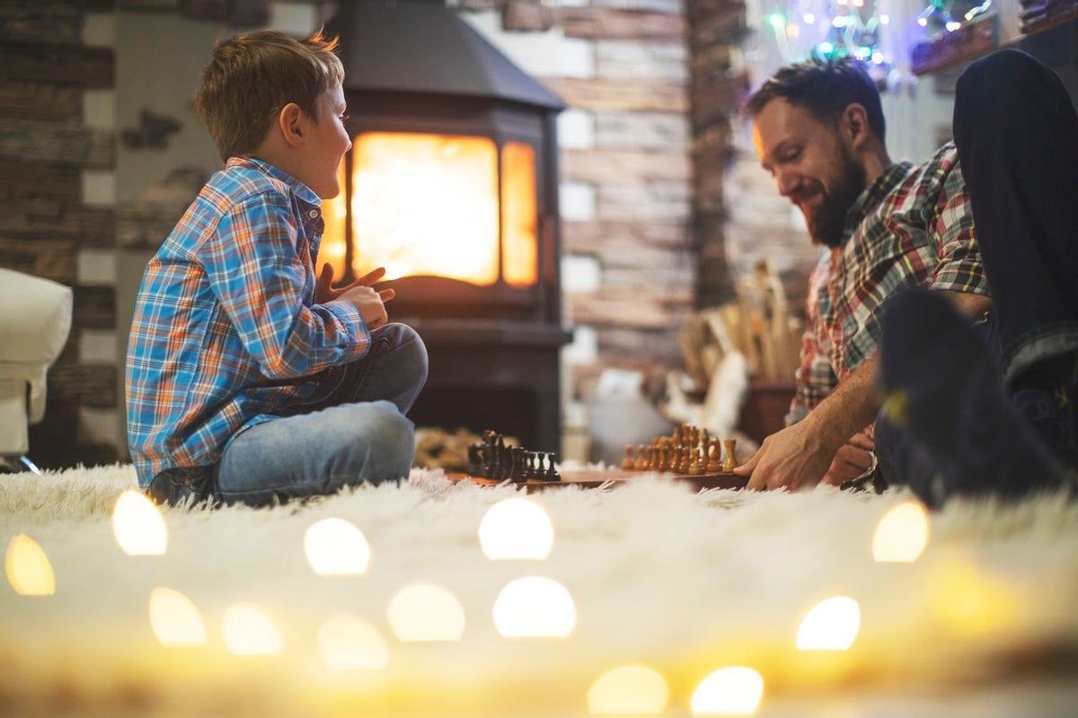 Juegos de mesa en familia