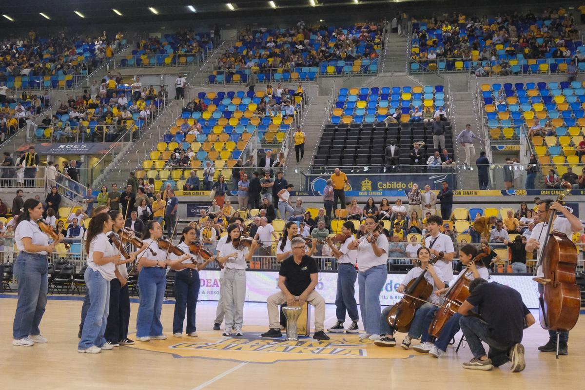El partido CB Gran Canaria-Joventut, en imágenes