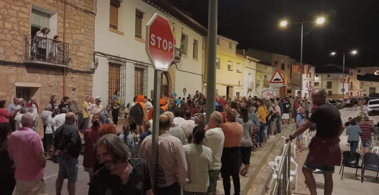 Las calles de Aguilón se llenaron de vecinos y visitantes con ganas de celebrar.